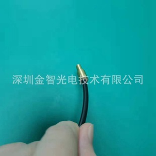 Jinzhi Plastic Fiber Optic Fitting Supply Plastic Fiber Optic Sensor Connector 4mm Large Hole Diameter Connector