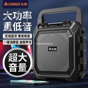 Chigo Square Dance Speaker Bluetooth Outdoor High Volume Portable Home Karaoke Subwoofer Player