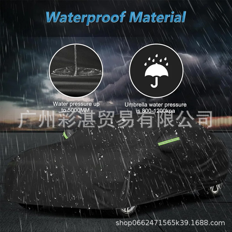 Cross-Border Waterproof, Dustproof and Snowproof Oxford Cloth Suv Sedan Pickup Car Cover Waterproof and Sunproof
