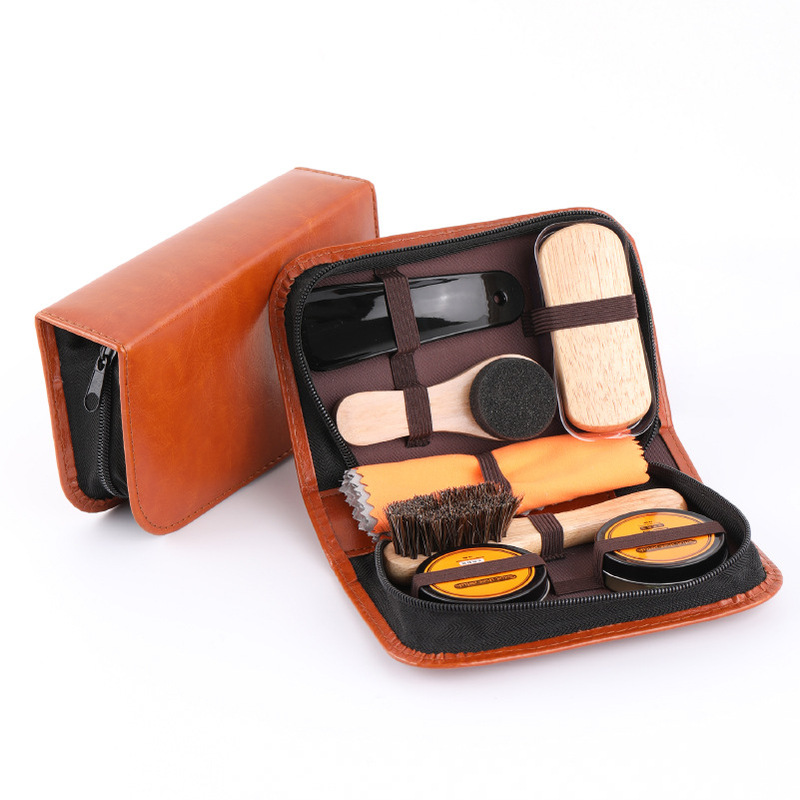 Shoe brush shoe polish suit leather shoes travel shoes maintenance oil leather maintenance shoes leather cleaning care factory wholesale