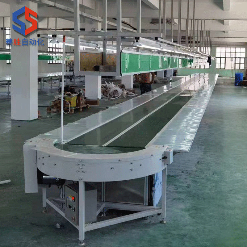 苏州生产皮带流水线厂家食品皮带流水线铝型材皮带式流水线传送带