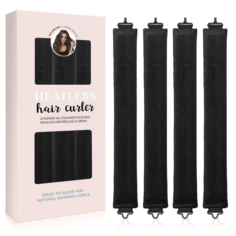 Perezoso rizado estilo de cabello libre de rizos ondas grandes sueltos sin calor rizador de cabello para dormir cortar el cabello rizado de cola