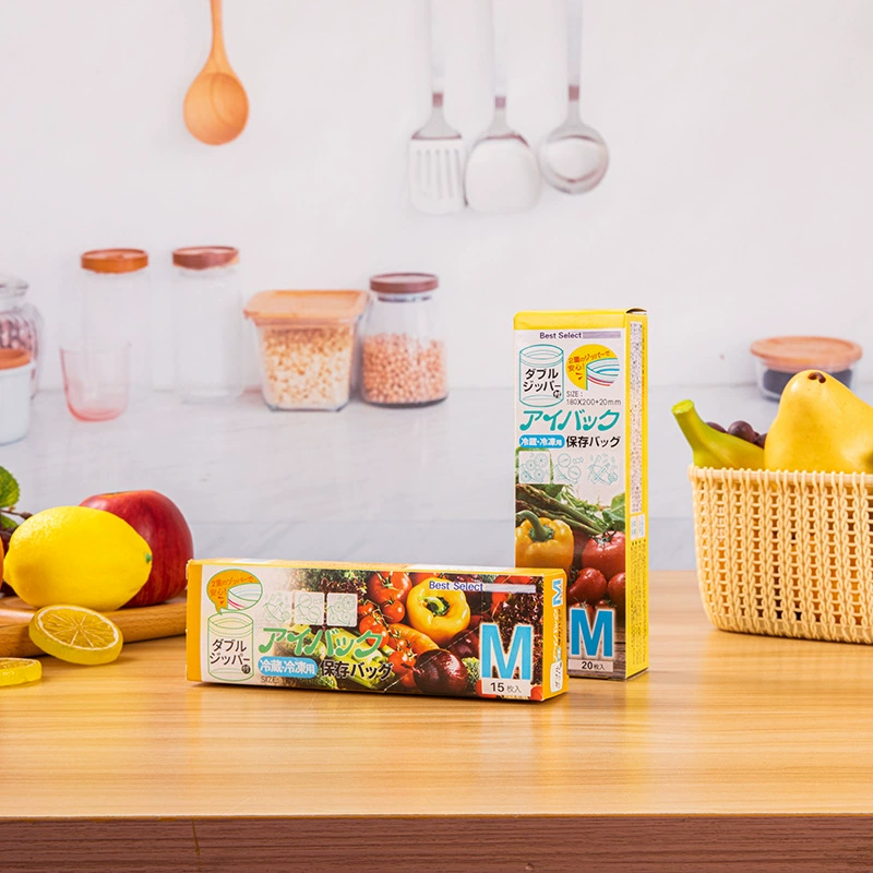 Пакеты для хранения свежих продуктов, утолщенные, пищевые, для заморозки, влагонепроницаемые, оптовые, двухслойные, герметичные пакеты, можно использовать повторно.