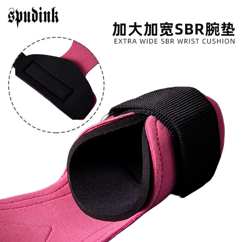 Guantes de pulsera de fitness transfronterizo, cinturón de refuerzo, cinturón de agarre, equipo de protección para hombres y mujeres, mano de peso muerto, resistencia antideslizante, profesional