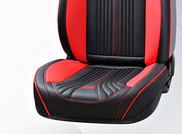 Suitable for Car Seat Covers, Universal for All Seasons, Full Coverage Seat Covers for Front and Rear Rows, Nappa Leather Car Seat Cushions