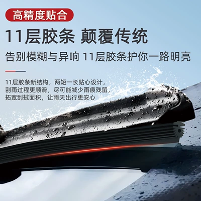 Six-Layer Rubber Strip Wiper