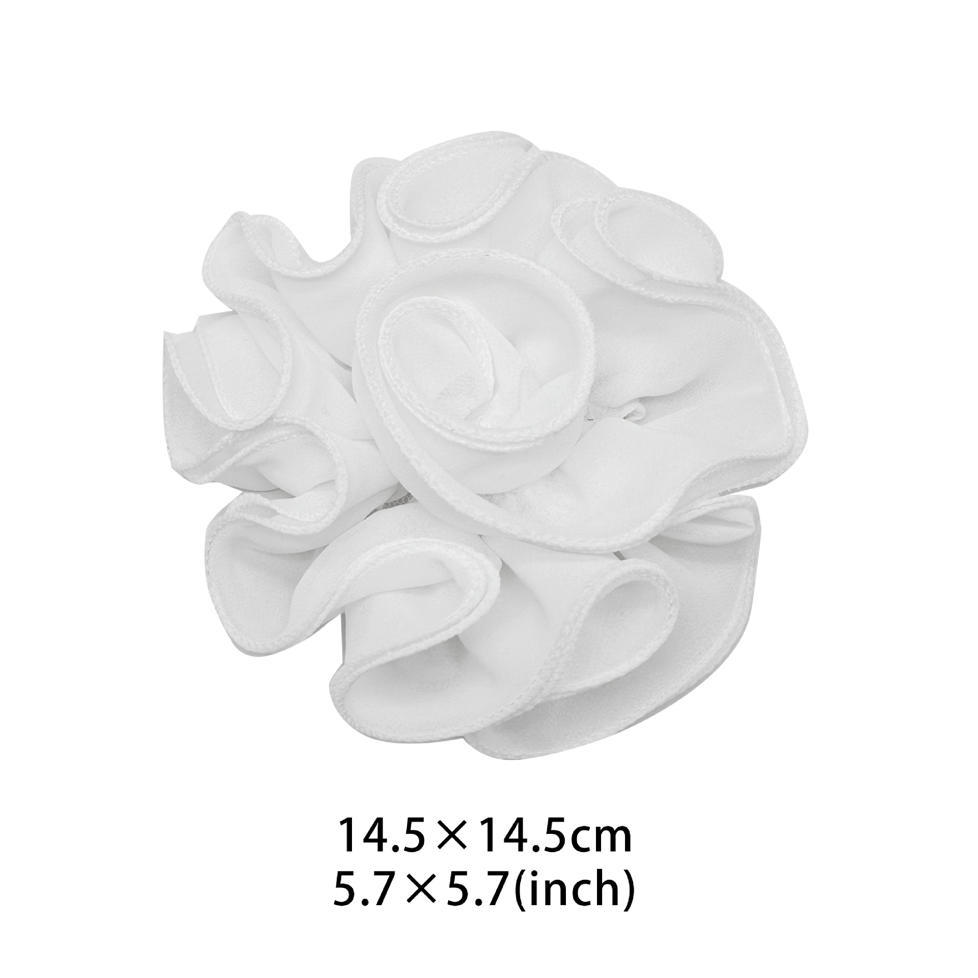 Ventas transfronterizas calientes 14.5cm irregular estereoscópico flores pequeñas flores de encaje de acero regalos de ropa decoración de vestido
