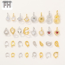 �~�18K���������ʯˮ���朿��� ���f�ܵ����� �׽�ɫdiy���