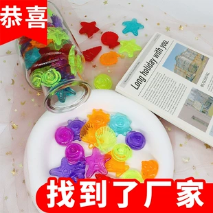 Декоративные кристаллы и ракушки игрушка для игры в домик