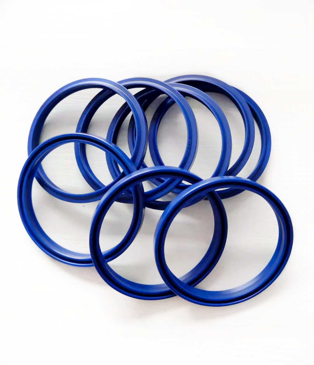 华诺厂家现货 深蓝色聚氨酯DHS型防尘密封圈70*80*6