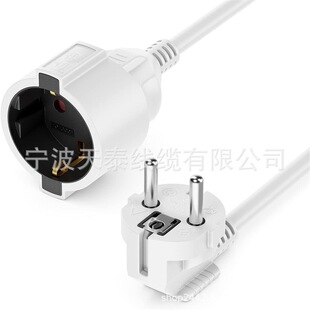 �Դ�����L�����o���^���^F�ͣ�CEE 7/4��90&deg;�c���^��