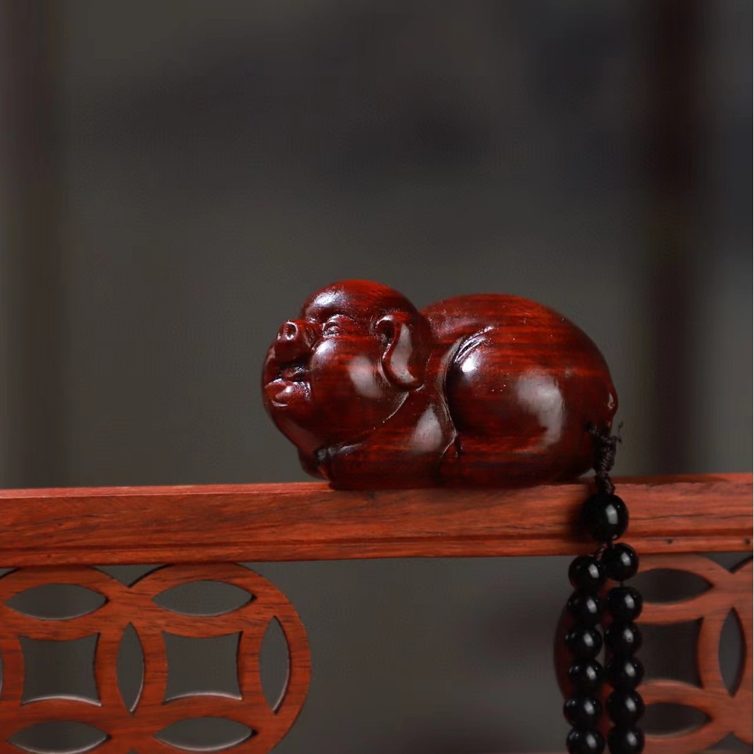 작은 뚱뚱한 돼지