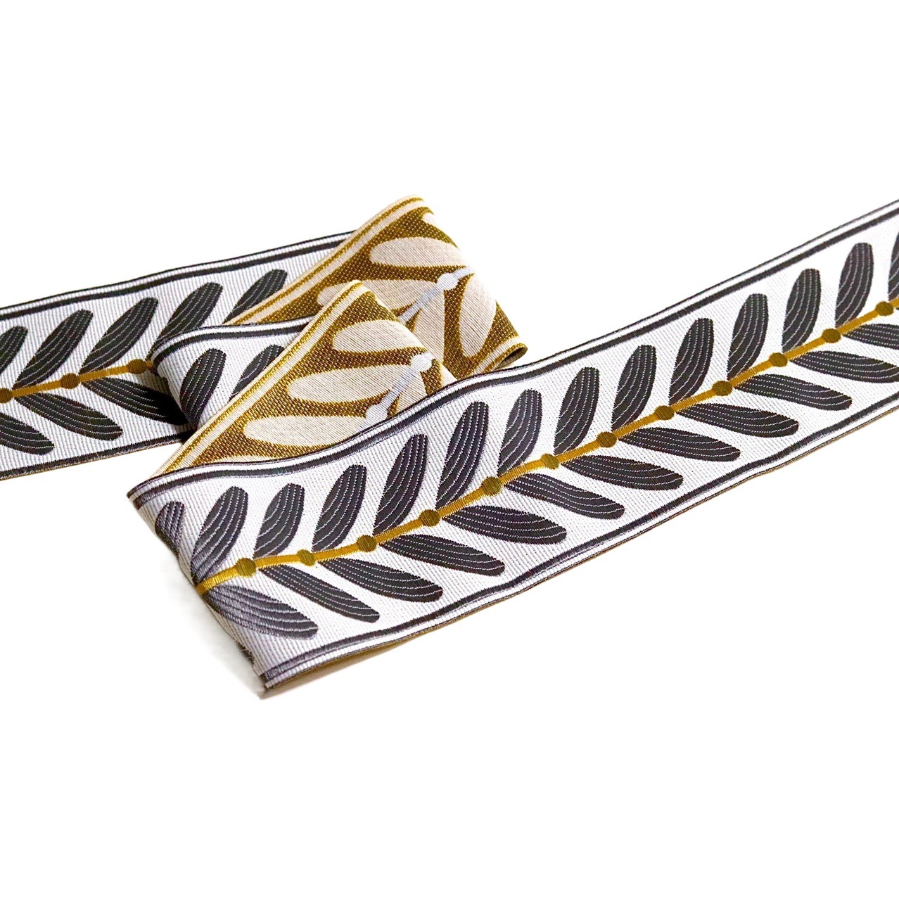 6cm de ancho y de alta precisión hoja cinta ropa cortina mantel sofá cama cubierta decorativa cinta