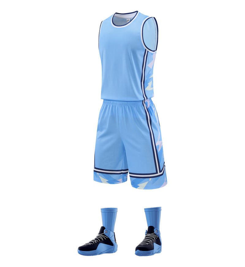 Serie de vestir de baloncesto de verano Dunk Master rápido secado transpirable juego de vestir de baloncesto conjunto de vestir de entrenamiento puede imprimir logotipo