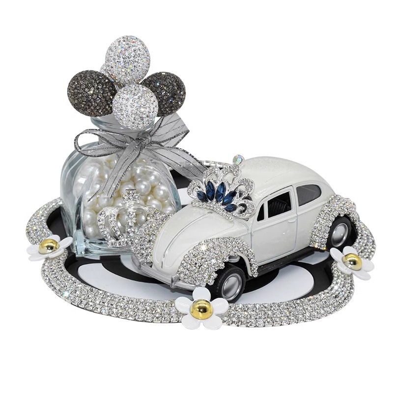 Aromaterapia de coche, lujo ligero de larga duración, adornos de coche con diamantes, regalos de decoración creativa, personalidad, celebridad neta, perfume de la diosa