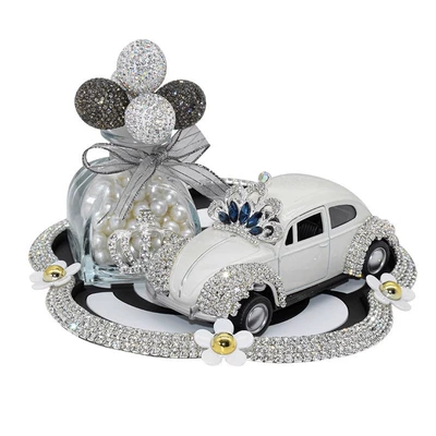 Car ornaments: Luxury Diamond-Encrusted Car Ornaments