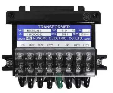 日本NUNOME变压器NESH6000NUL1300-50议价