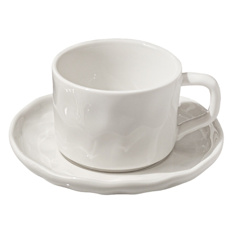 Juego de té de la tarde europeo exquisito de gama alta taza de café de lujo ligero