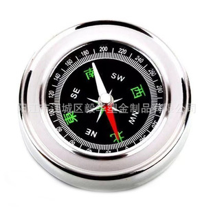 in stock stainless steel compass portable outdoor navigation tool mountaineering camping travel compass compass