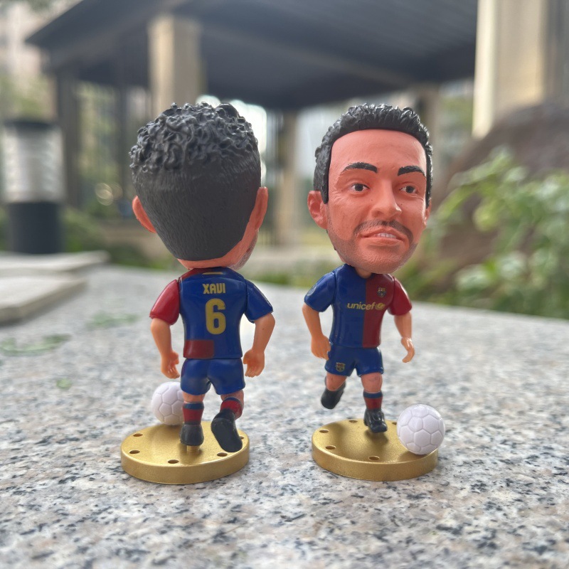 Jugador estrella Benzemahaland Vinicius C Ronaldo Messi Naymar Doll Mbappé Doll