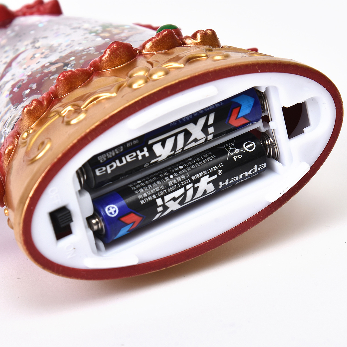 Navidad luz de vela electrónica árbol de Navidad agua vela decoración tienda escena ambiente decoración accesorios