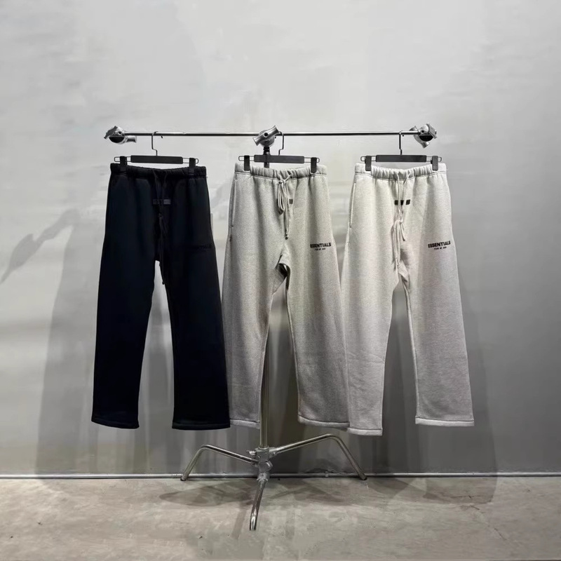 Cross-border source factory ESSENTIALS 8th season high street casual loose straight-leg sweatpants wholesale Cross-border source factory ESSENTIALS 8th season high street casual loose straight-leg sweatpants wholesale
