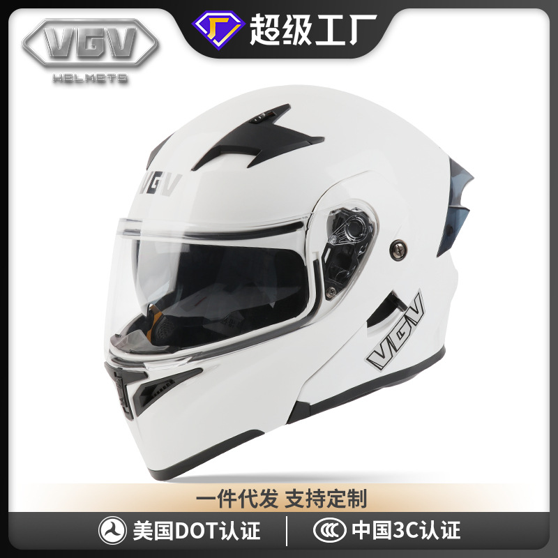 Casco de motocicleta personalizado certificado 3C para hombres y mujeres, casco de motocicleta de personalidad fresca, casco de seguridad DOT, Bluetooth