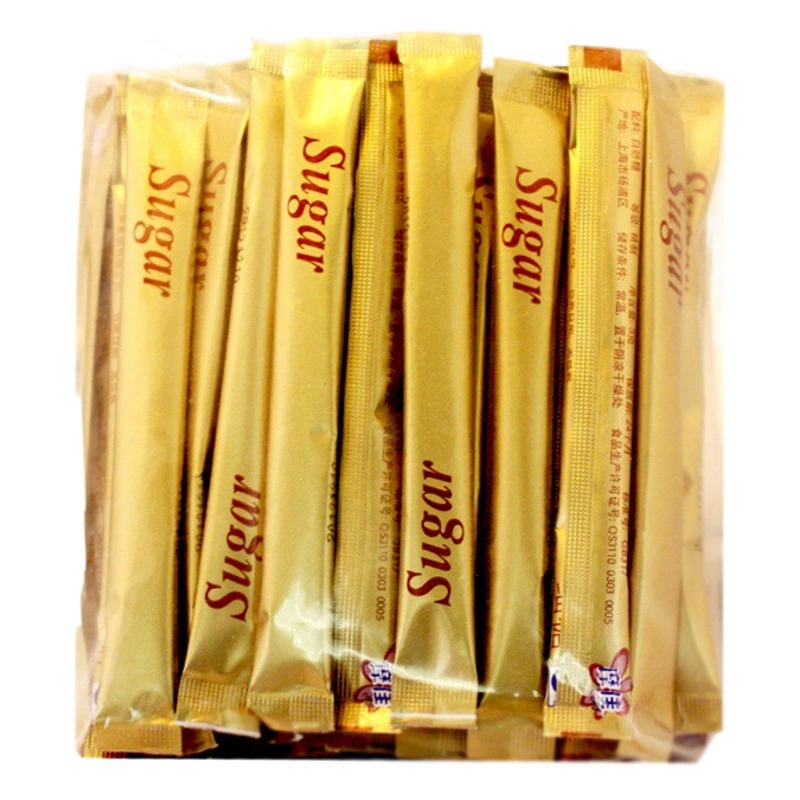 Chuangshi белый сахар кофе сахар пакет черный кофе компаньон