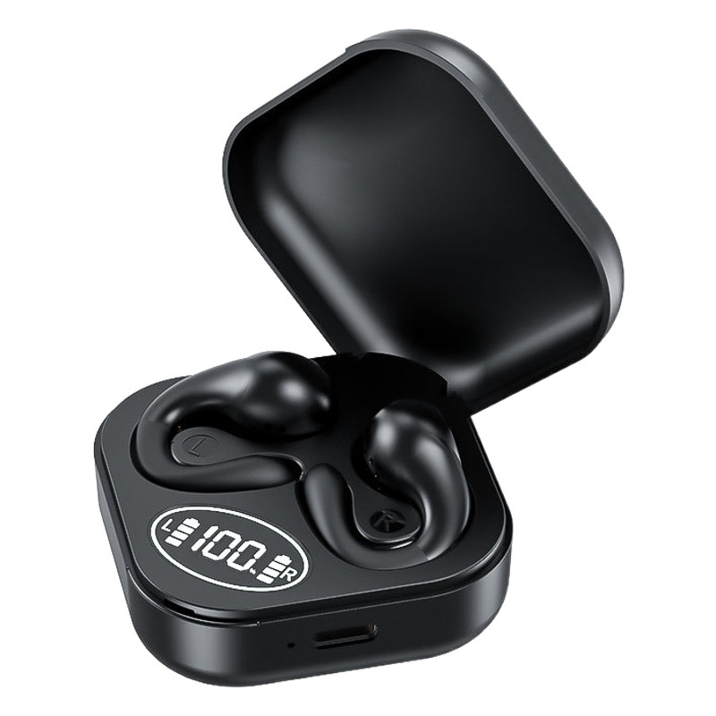 No-en-oído auricular inalámbrico Bluetooth deportes binaural mini invisible oído-montado deportes ultra-larga espera fábrica al por mayor