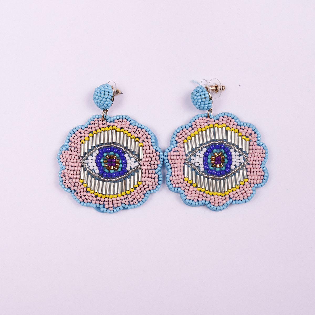 J 쌀 구슬 귀걸이