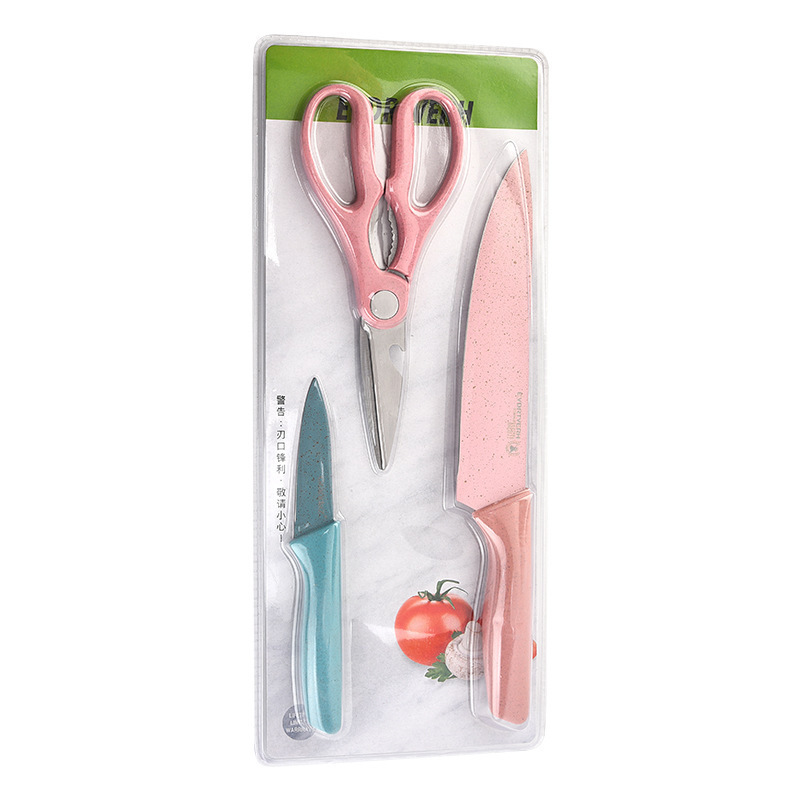 Cortador de paja de tres piezas de embalaje de tarjeta de succión