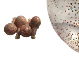 Блестки для ногтей, воздушный шар из пены, прямые продажи с завода, 12 дюймов, увеличенная толщина, оптовые продажи