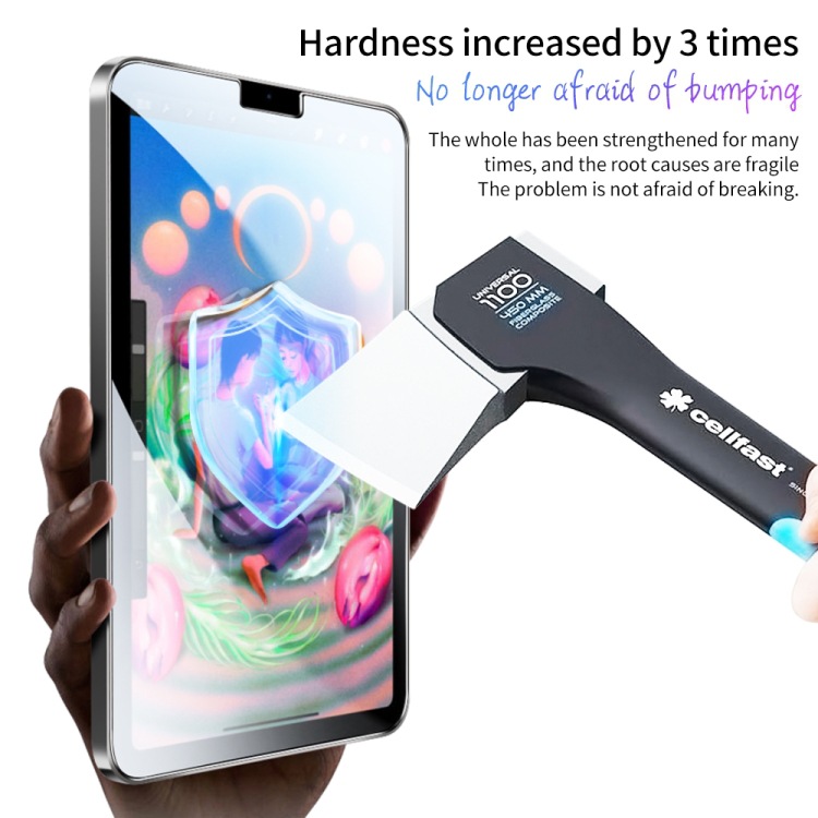 Película de endurecimiento de segunda adhesión HD para iPad 10.5 / Air 3 10.5