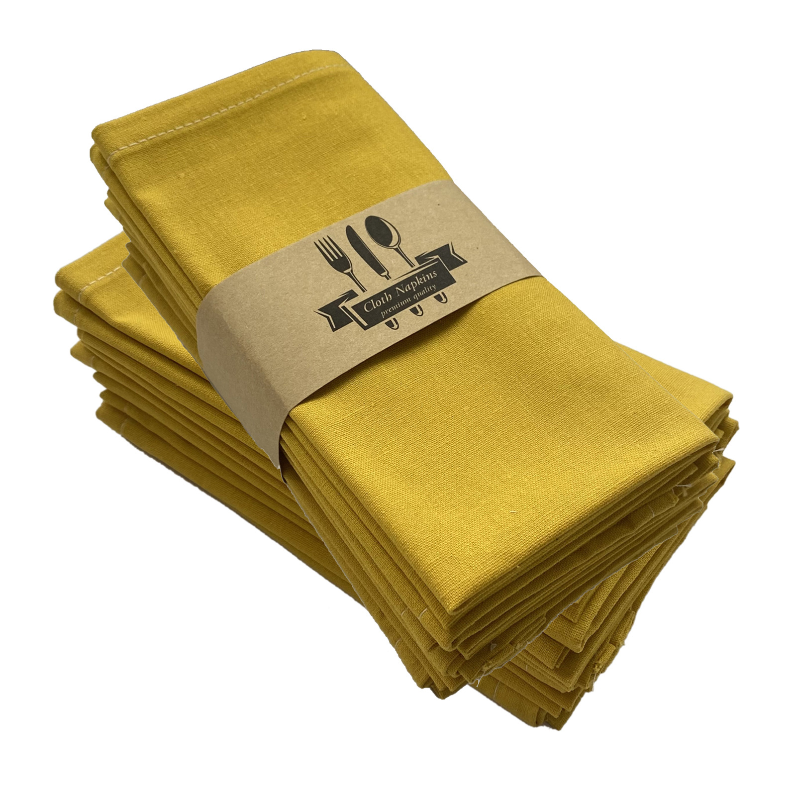 Amazon servilleta Buya tela de lino de algodón fiesta de boda transfronteriza Mesa decoración placemat comida tiro