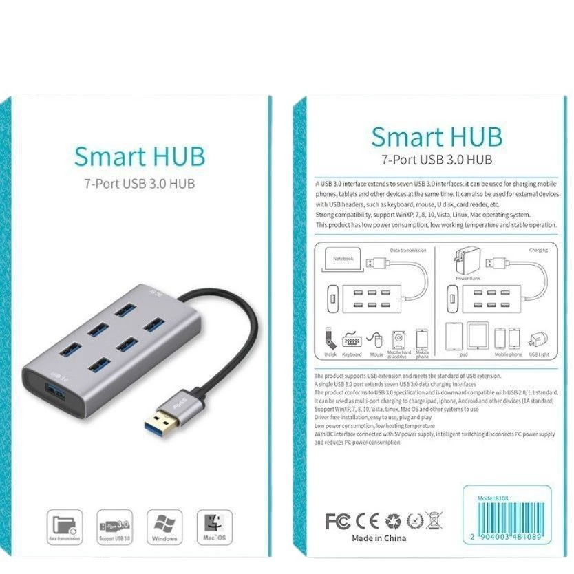Расширитель USB-разъема для ноутбука, док-станция 3.0, хаб, ugreen, Guangzhou, мобильный телефон