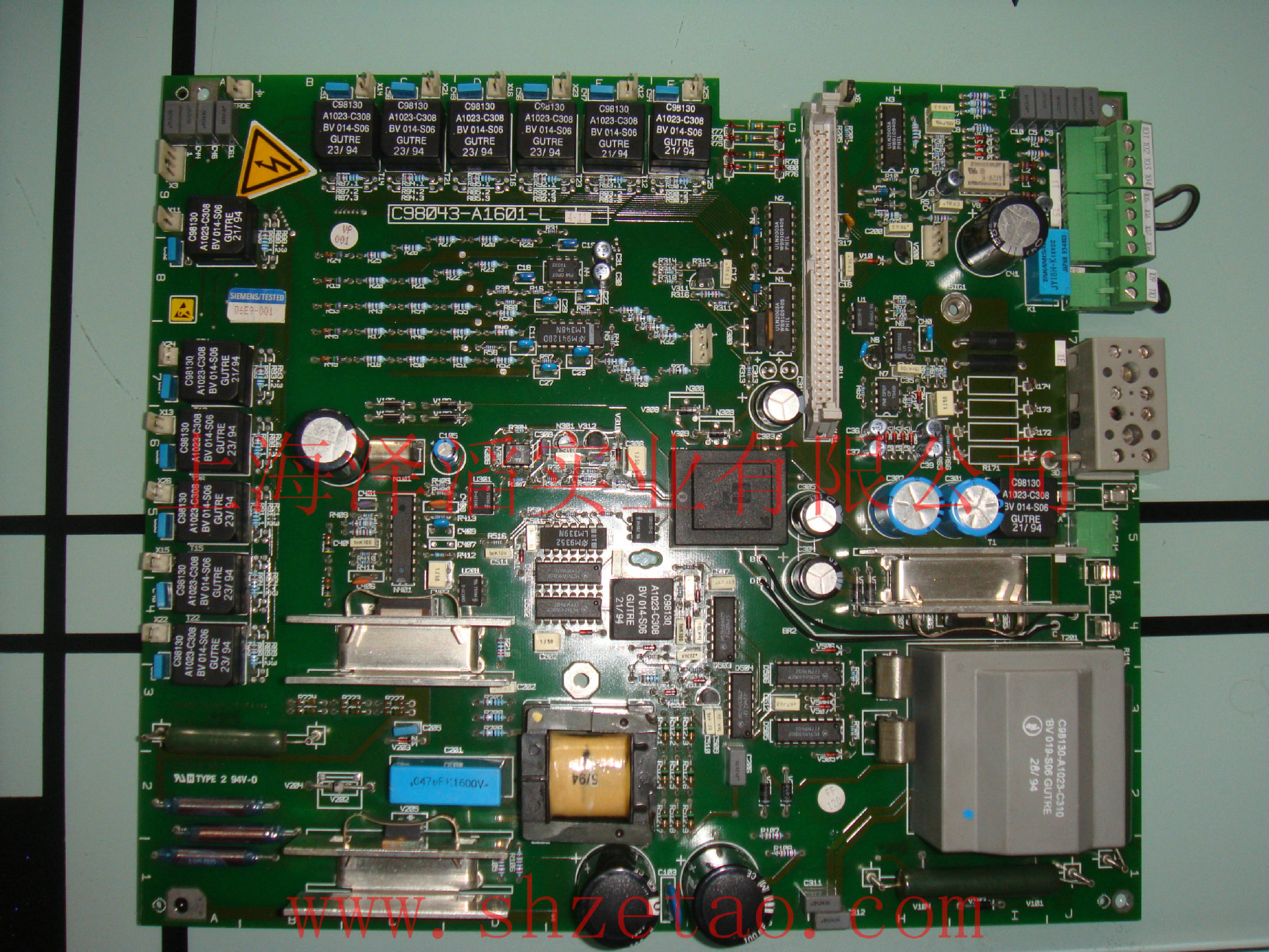 C98043-A7106-L4西门子直流调速器电源板触发板C98043