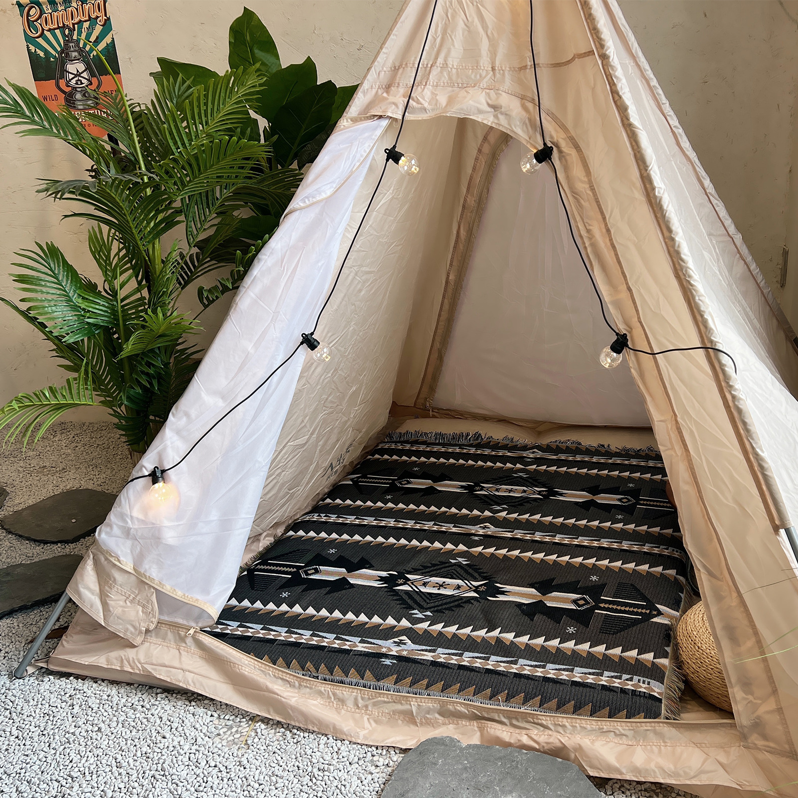 430g Weight carpet, blanket Home Textiles & Decor Type Cotton Nitrile Blend Material Geometric Pattern Casual Style Casual Geometric Cotton Nitrile Blend Carpet Blanket Artificial Decorations 38