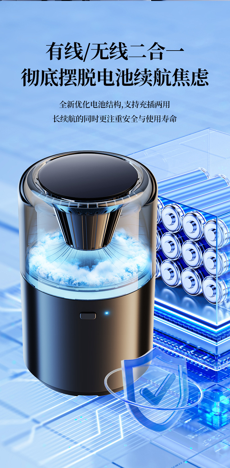 Car Aromatherapy Machine New Long-Lasting Fragrance High-End Car Perfume Cloud Landscape Men's Car Automatic Spray Fragrance