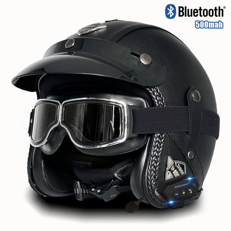 V 블랙 레트로 미러 블루투스