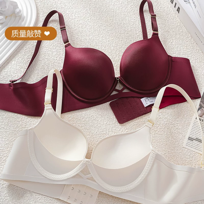 Underwear, supporting push up bra, comfortable wireless bra, bra top