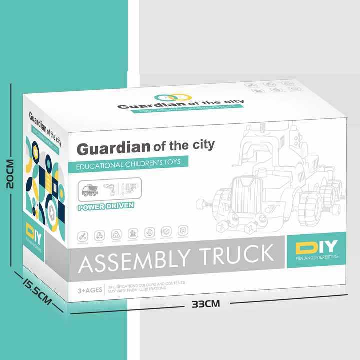 Desmontaje eléctrico transfronterizo DIY helicóptero de hélice de combate para niños y niñas juguetes de inserción de niños