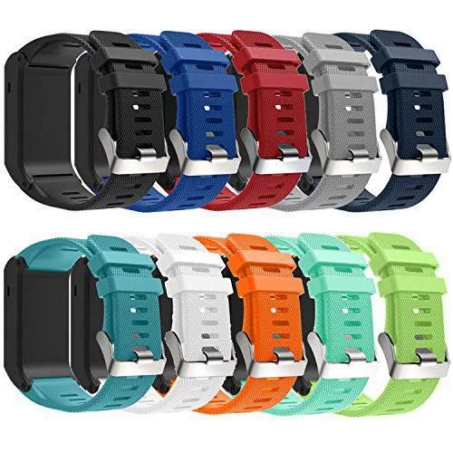 Подходит для Garmin vivoActive HR силиконовый ремешок VivoActive HR фактура ремешка для часов