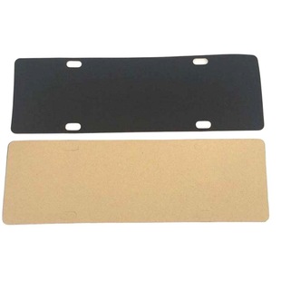 Factory direct supply new traffic gauge shockproof pad special license plate frame back with rubber shockproof pad