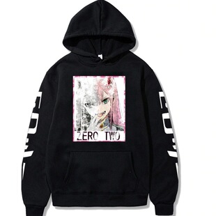 Zero Two��߅����anime���m�����ۼӽq���^�l���ﶬ�Bñ�� hoodie