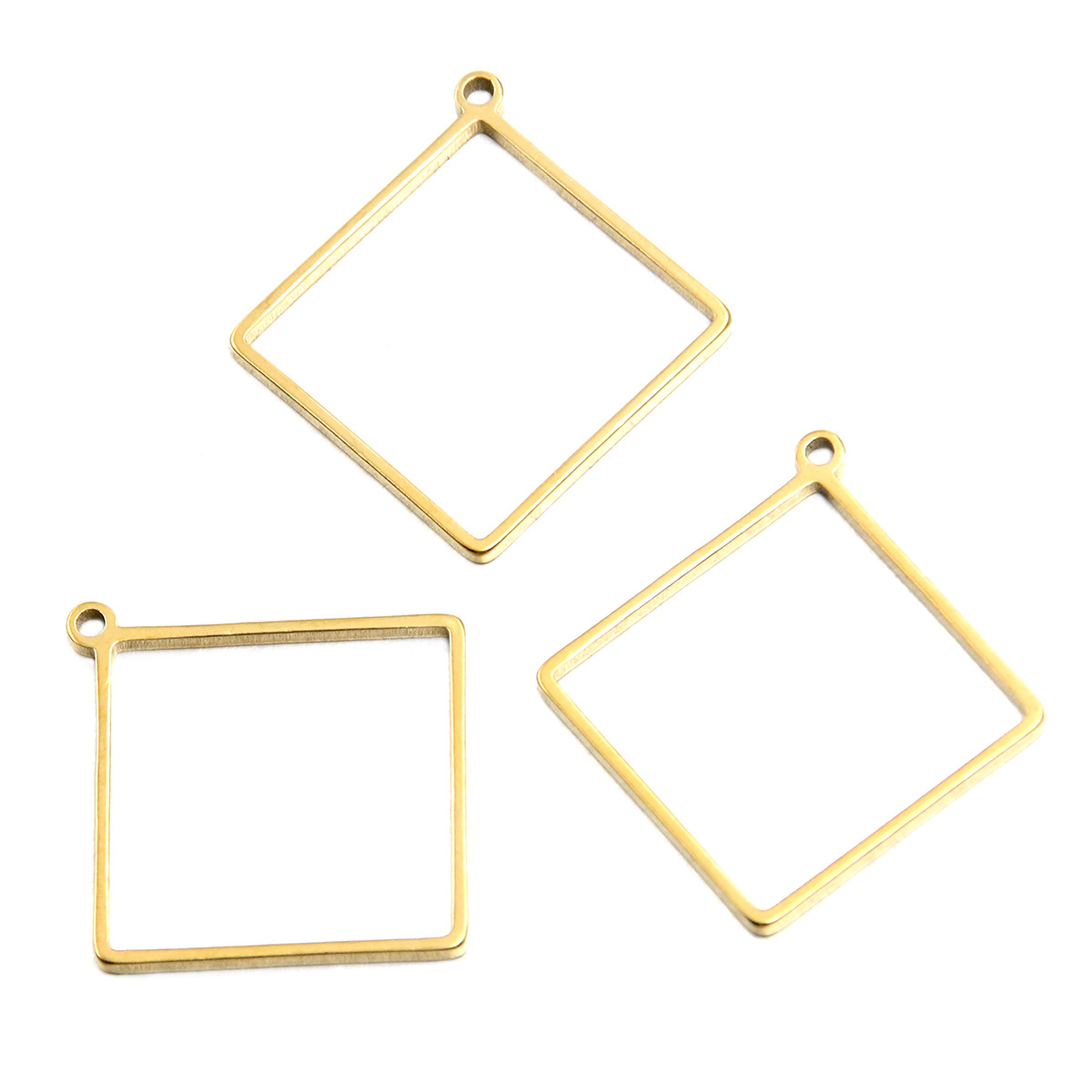 Golden, square, 21x, 21x, 1.2mm