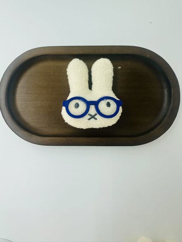 热销小红书首饰同款饰品可爱眼镜兔子猫咪洞洞鞋diy服饰配件|undefined