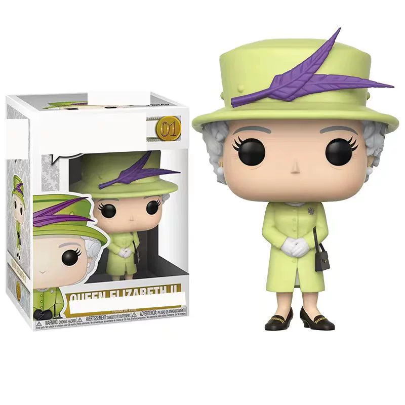 ПРОФЕССИОНАЛЬНАЯ ручная работа Queen Elizabeth POP, ручные игрушки Funko Elizabeth 01, украшения ручной работы