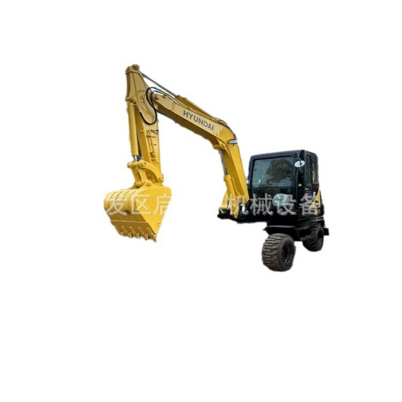 Hyundai 60 neumáticos mini excavadora Doosan 60 gancho excavadora Doosan 60 excavadora