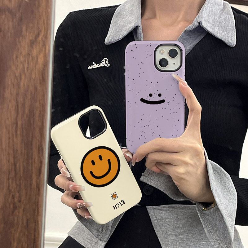 45g Weight Feilin Vocabulary Words/Name Smiley Face Cute Modern Style Phone Cases Phone Accessories