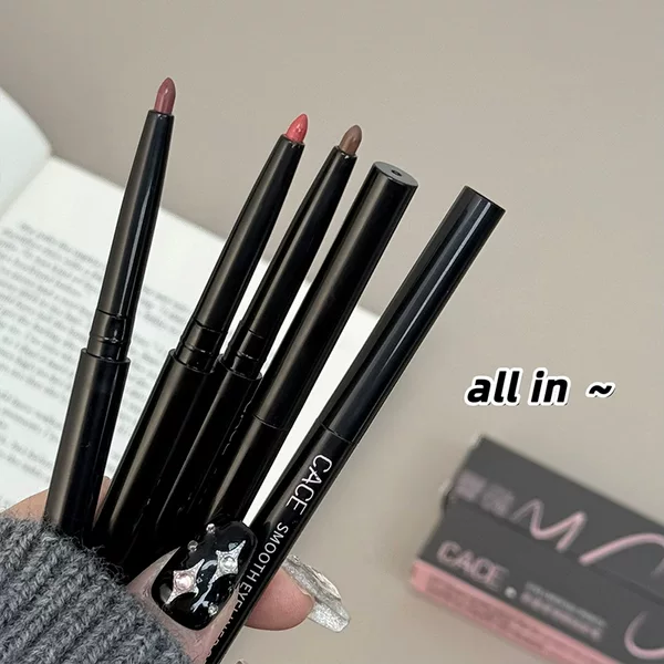 Pink Smooth Eyeliner Pen Waterproof Sweat-proof Smooth Easy to Draw for Beginners Eyeliner Pen for Hair